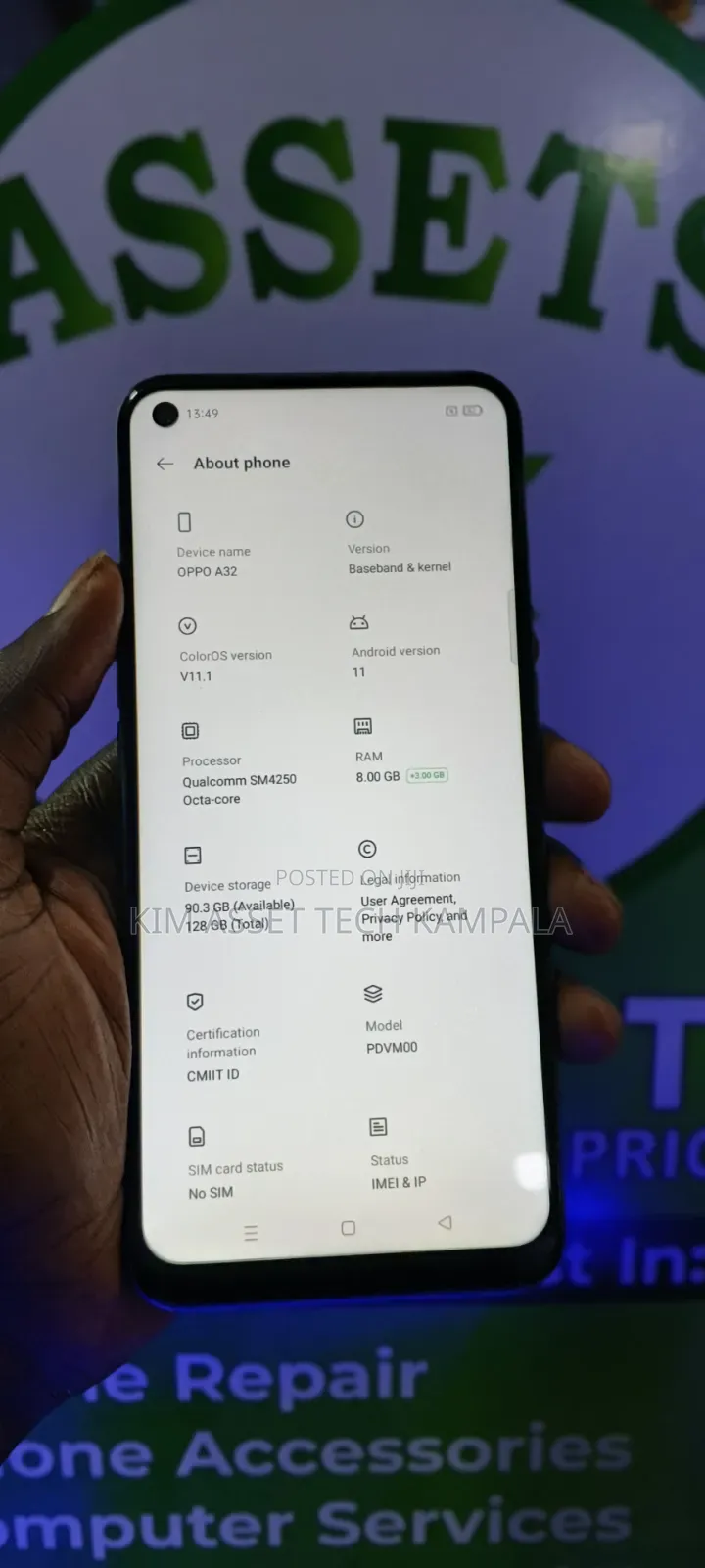 Oppo A32 128 GB Blue