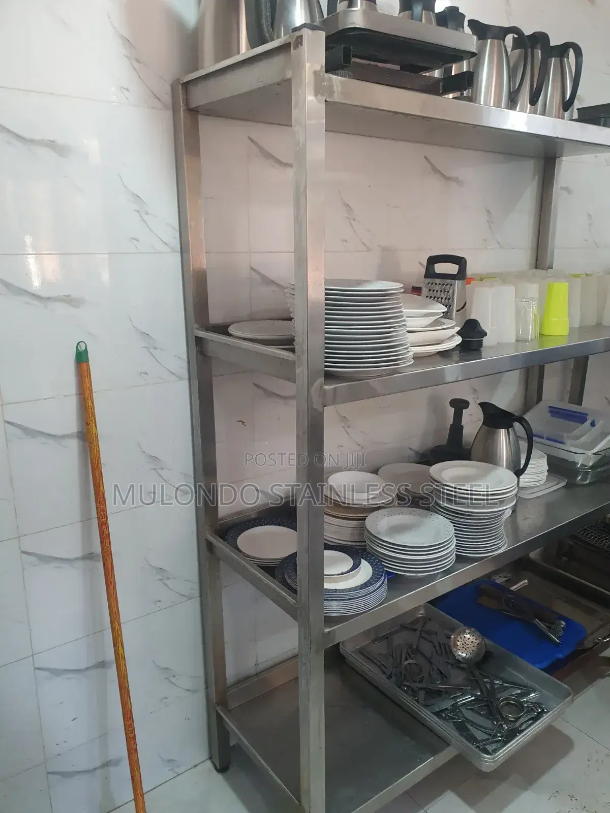 Stainless Steel Rack Four Steps