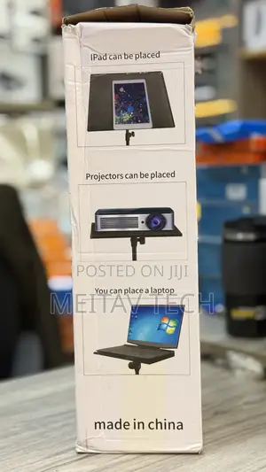 Laptop / Projector Tripod Stand, Adjustable Height Upto 62 Inches
