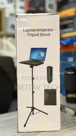 Laptop / Projector Tripod Stand, Adjustable Height Upto 62 Inches