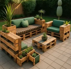 Pallet Sofa Set Chairs Plus Center Table From 1,800,000/- Any Colour