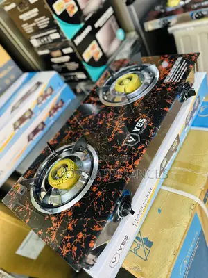 Yes Gas Cooker With 2 Burner Glass Top