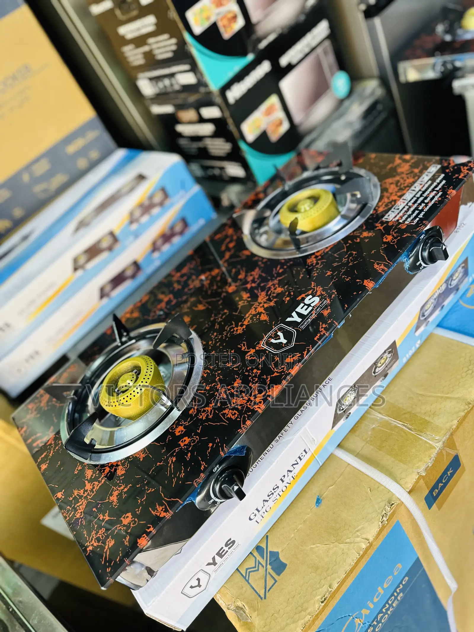 Yes Gas Cooker With 2 Burners