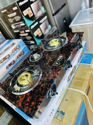 Yes Cooker 3 Burner Top Glass