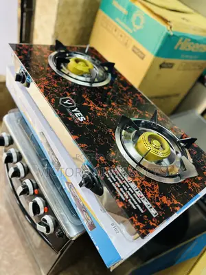 Yes Cooker With 2gas Burners Glass Top