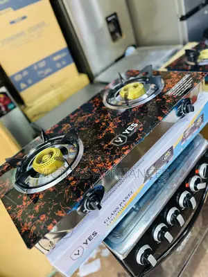 Yes Cooker With 2gas Burners Glass Top