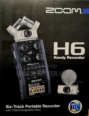Zoom H6 Handy Sound Recorder