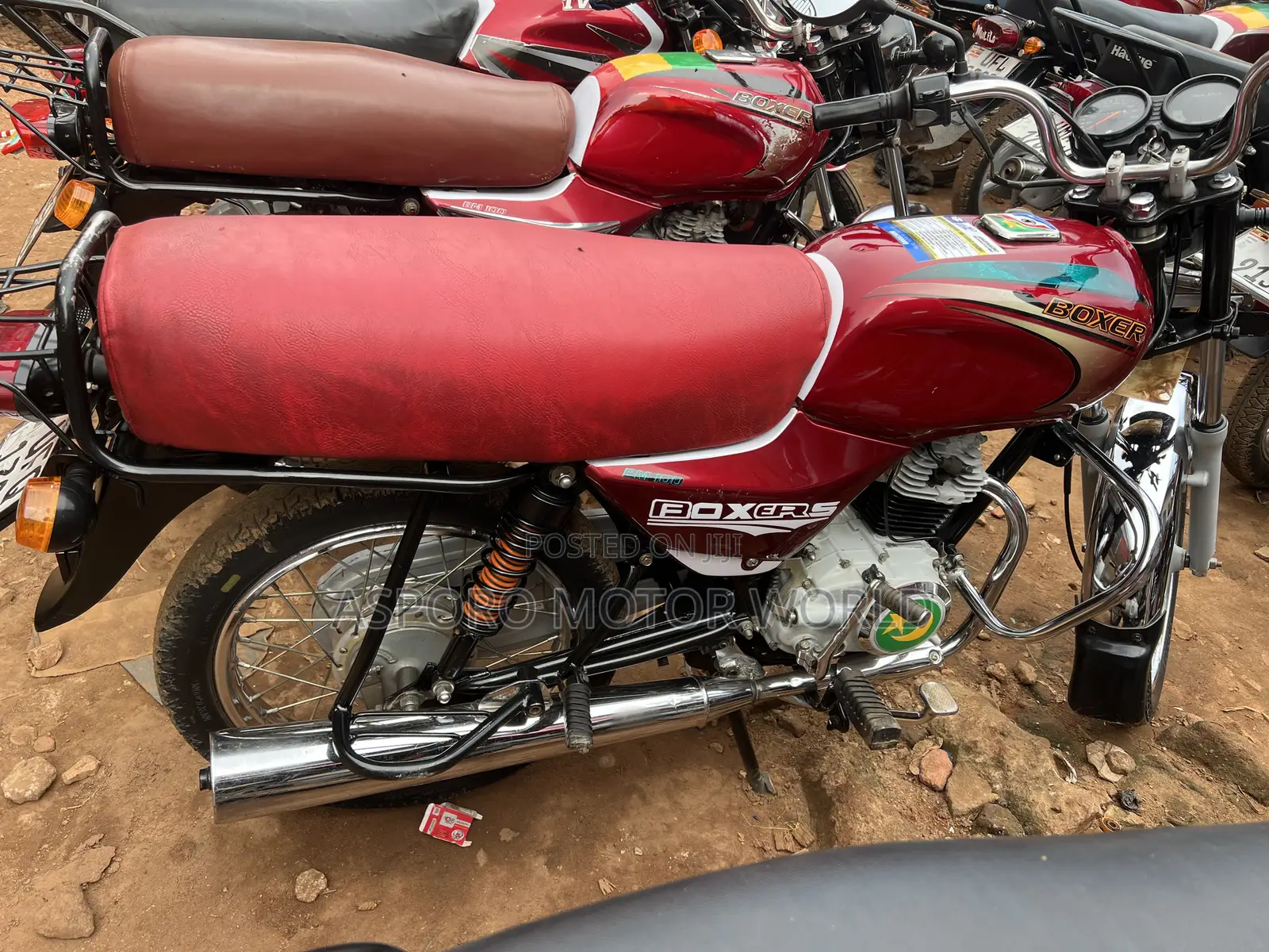 Bajaj Boxer 100 2023 Red