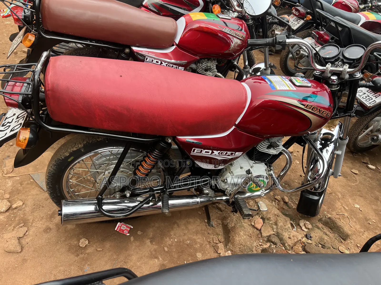 Bajaj Boxer 100 2022 Red