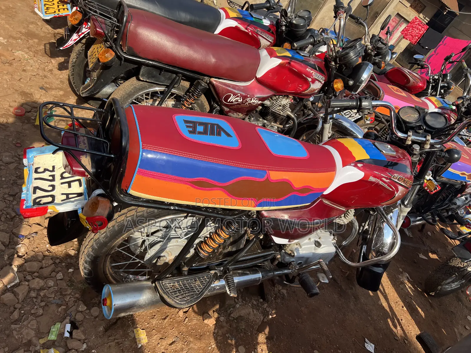 Bajaj Boxer 100 2021 Red