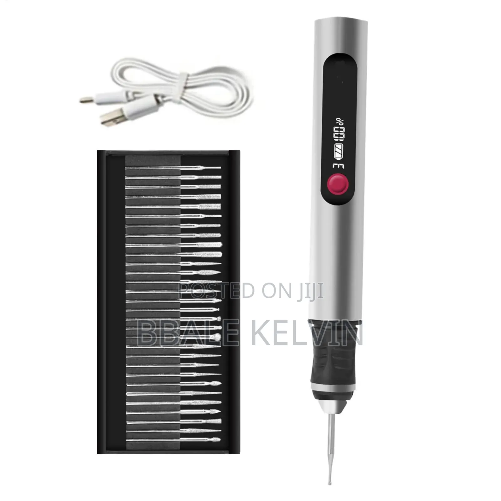 30-in-1 Digital Rechargeable Electric Engraving Pen Kit