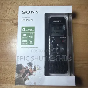 Sony Icd-px470 Stereo Digital Voice Recorder