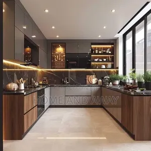 Modern Design Kitchen Cabinets From 1,000,000/- Per Running Meter