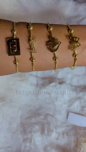 Golden Designer Inspired Cuff Bangle
