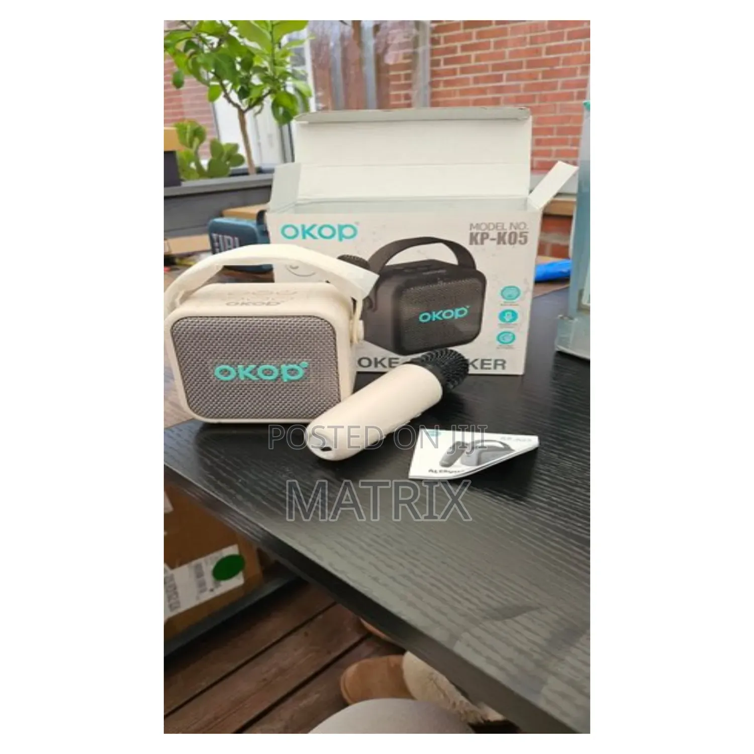 Okop Kp- Karaoke Speaker With Microphone