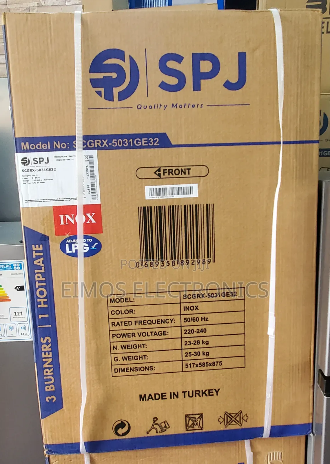 SPJ Gas Cooker 50*50 3+1