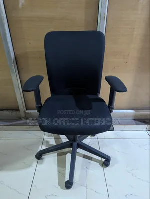 Durable Fabric Adjustable Chair in Very Good Condition