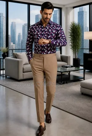 Men Casual Shirt and Trousers