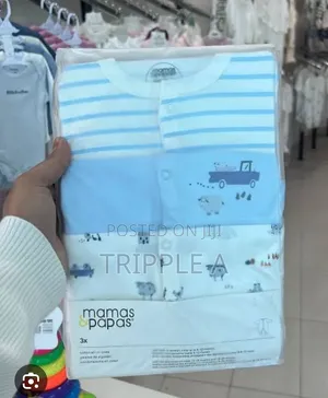Mamas and Papas 3pcs Baby Overalls