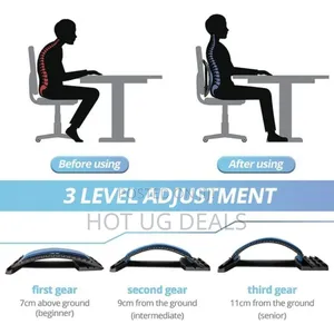 Back Stretcher Multi-Level Adjustable Back Massager
