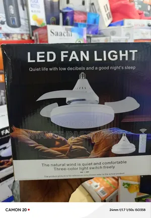 Led Fan Light. Ceiling Fan With Light.
