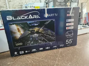 55 Inches Frameless Blackark Smart Android Tv With Inbuilt Decoder