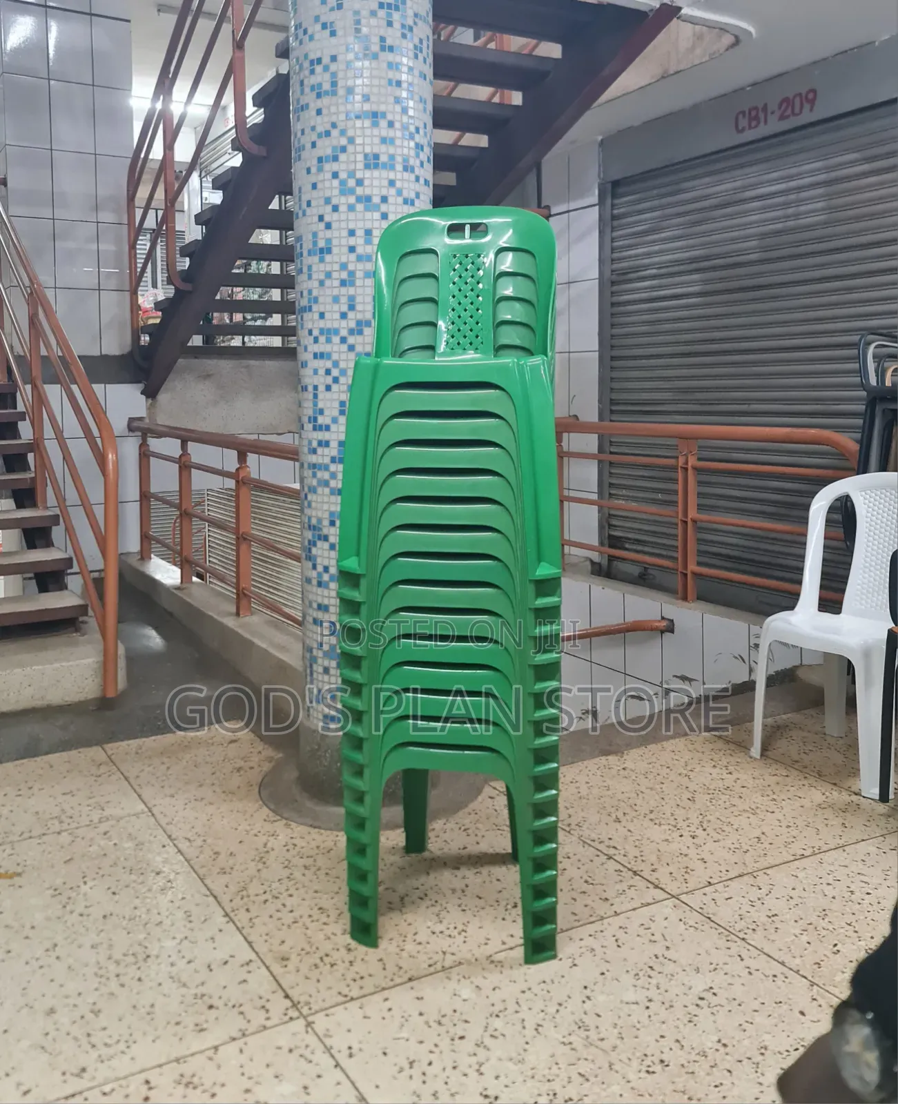Gallon Plastic Chairs Plastic Chairs Green