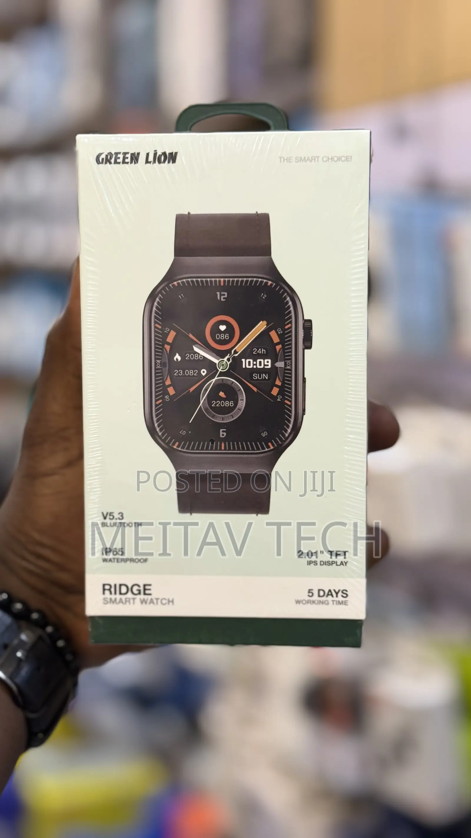 Green Lion Ridge Smart Watch