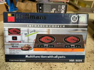 Hoffmans Double Infrared Cooker/Hm-9099 Double Infrared Cooker