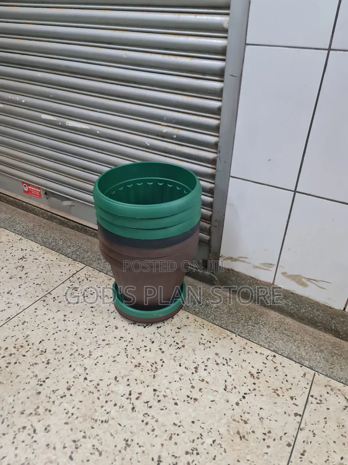 Street Plastic Flower Pots Plastic Flower Pots