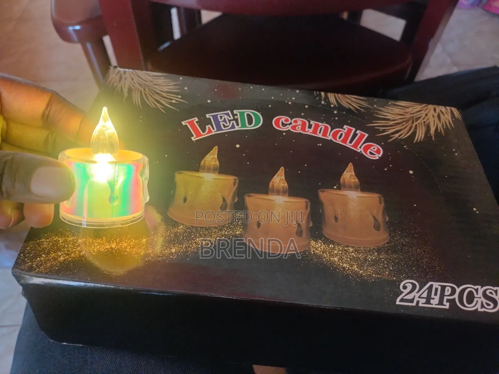 One Small Battery Operated Led Candle