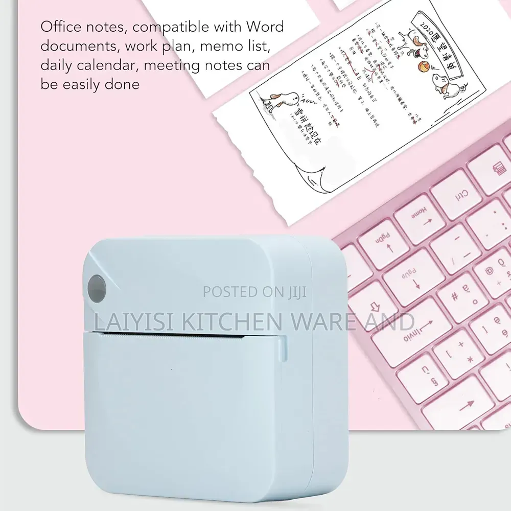 Mini Pocket Portable Bluetooth Thermal Printer for Photos Documents