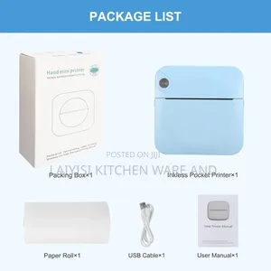 Mini Pocket Portable Bluetooth Thermal Printer for Photos Documents