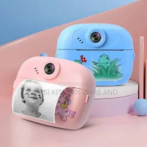 Instant Print Camera For Kids, Dual Selfie Digital Camera Hd Videos