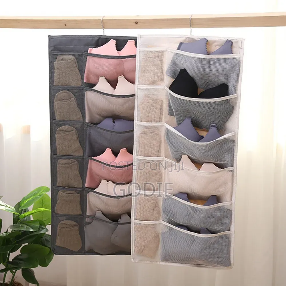 Double-Sided Hanging Closet Organizer