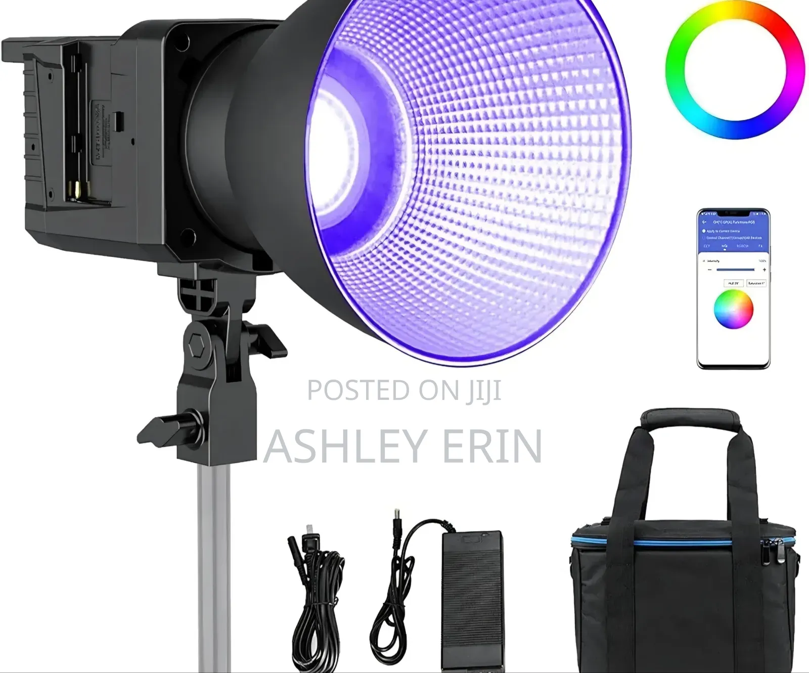 Sutefoto 100rgb Led Rechargeable Video Light.