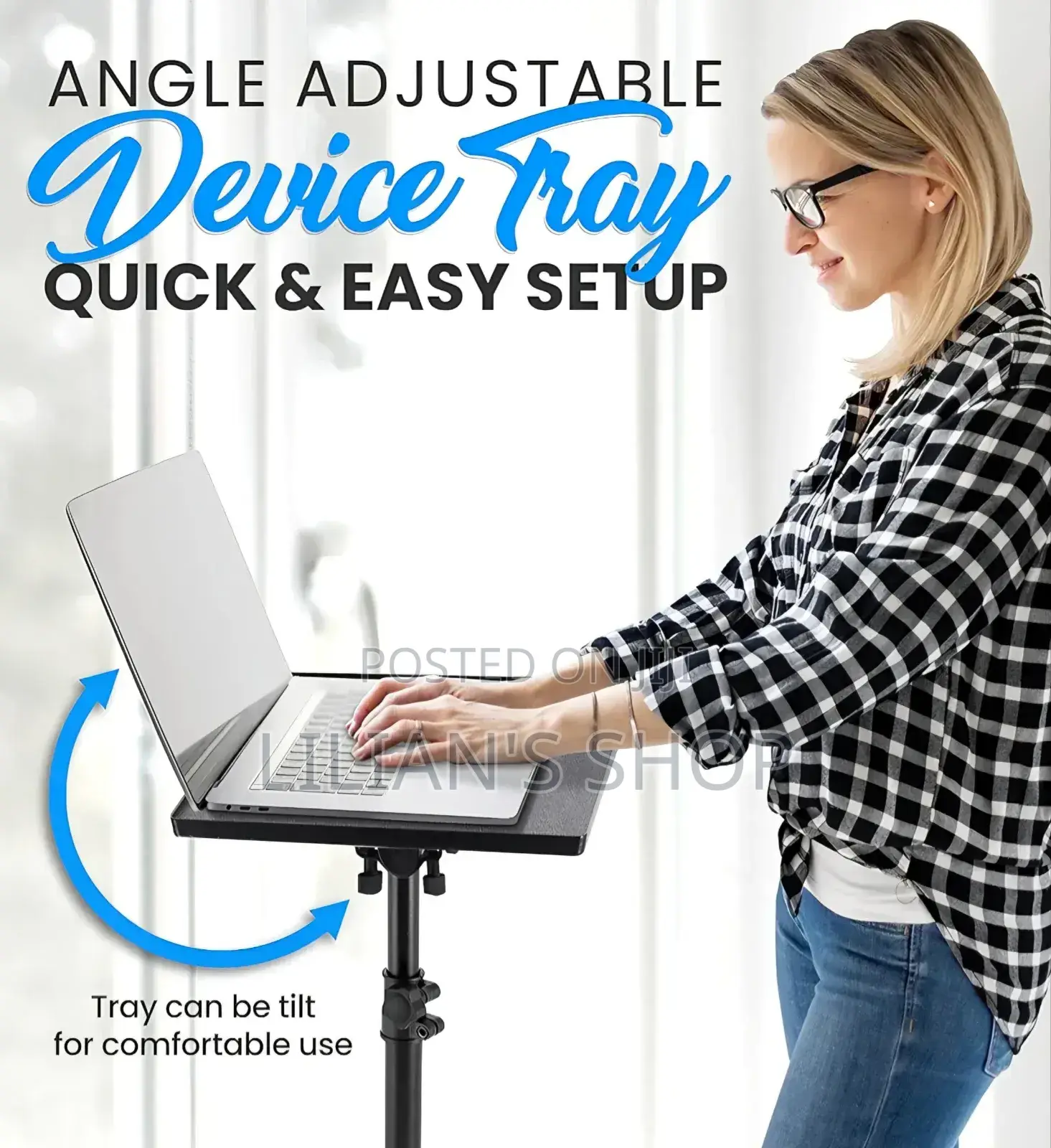 Universal Laptop Projector Tripod Stand