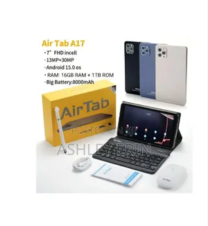New AirTab i17 Pro Max 64 GB Black