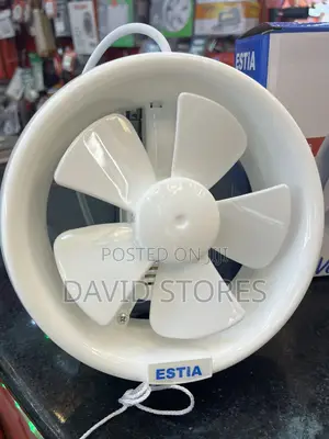 Estia Circular 6′′ Ventilation Extractor Fan – Powerful Quiet Airflow