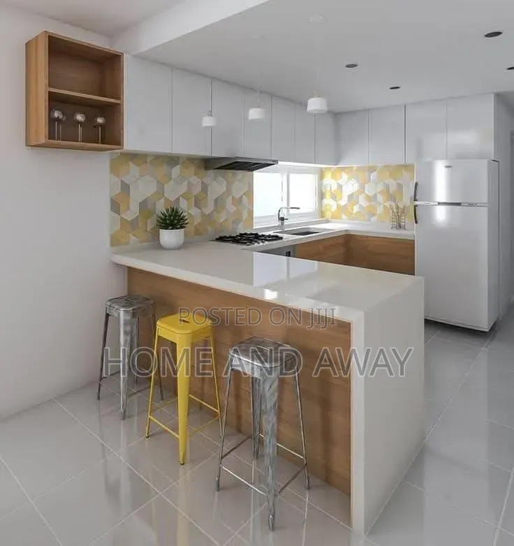 Kitchen Cabinets With Kitchen Islands From 900,000/- Per Running Meter