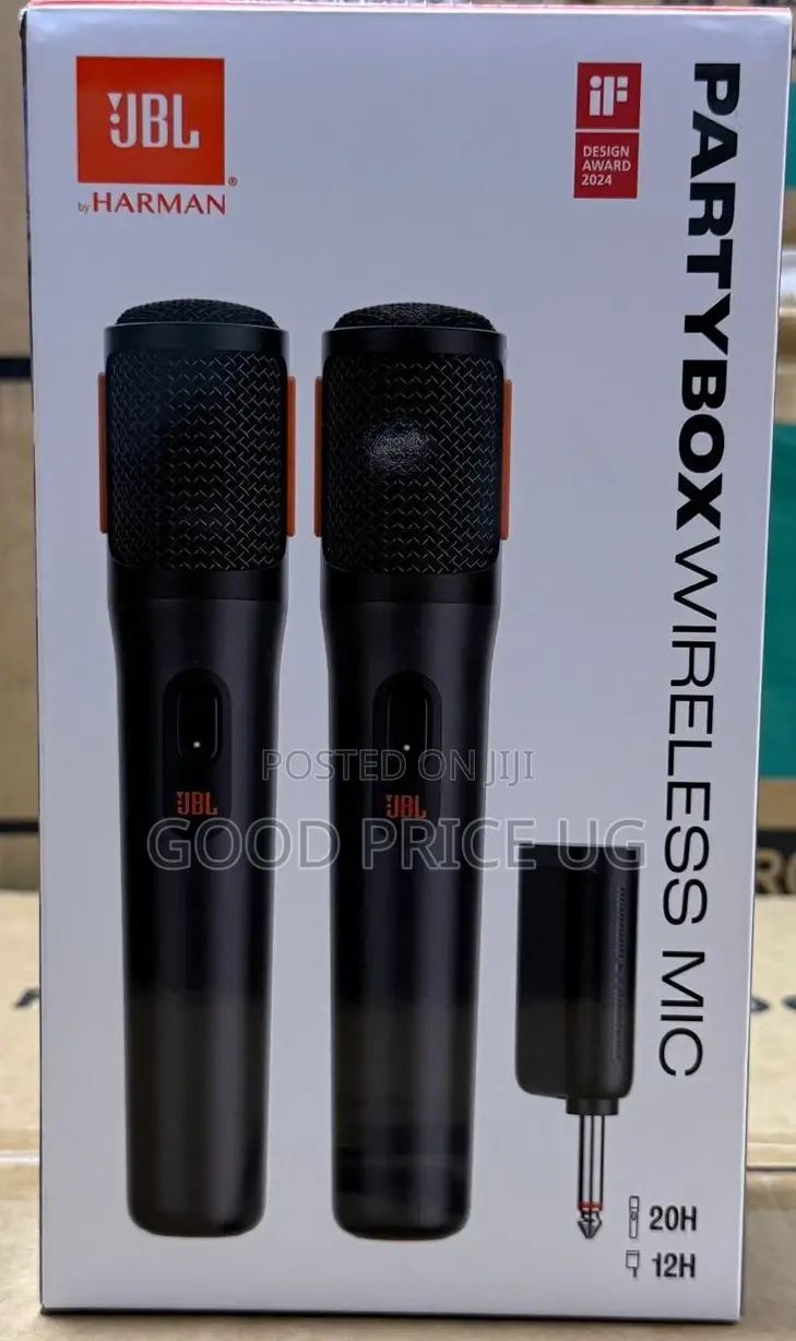 JBL Partybox Wireless Microphone Set.