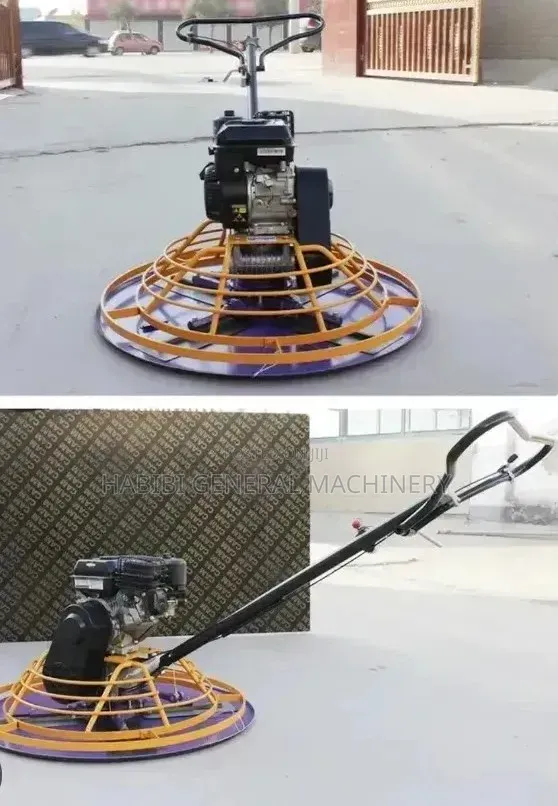 Petrol Powered/Gasoline Engine Cement Render Machine Trowel/Float