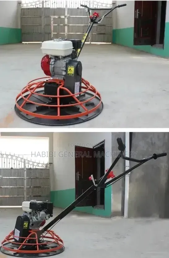 Petrol Powered/Gasoline Engine Cement Render Machine Trowel/Float