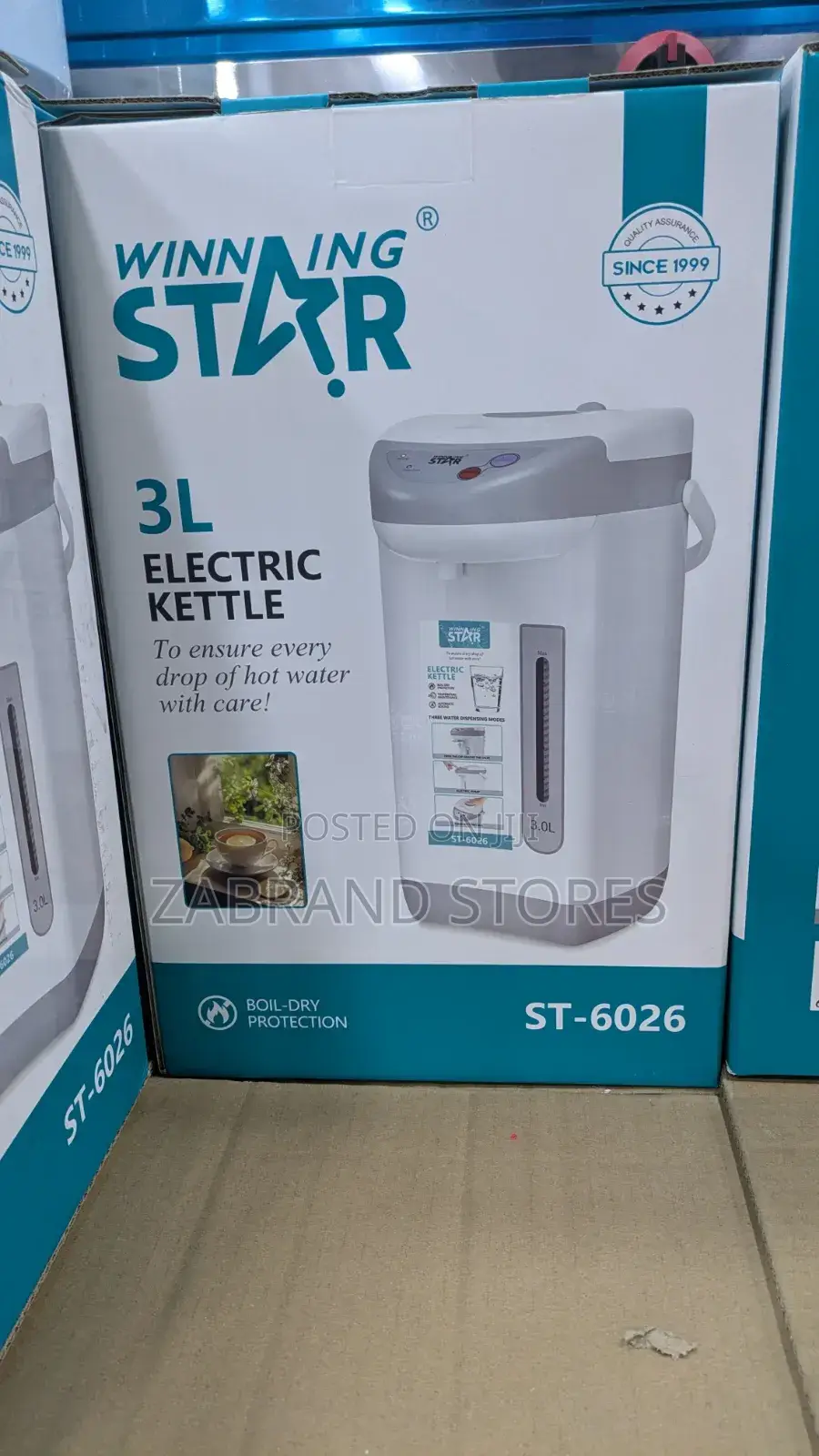 3l Winningstar Electric Kettle