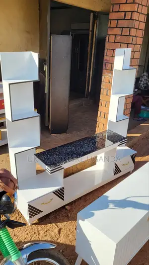 Double Tower Tv Table Available in All Colors