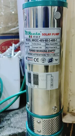 Mokeeta 60metres Made in Italy Solar Submersible Water Pump