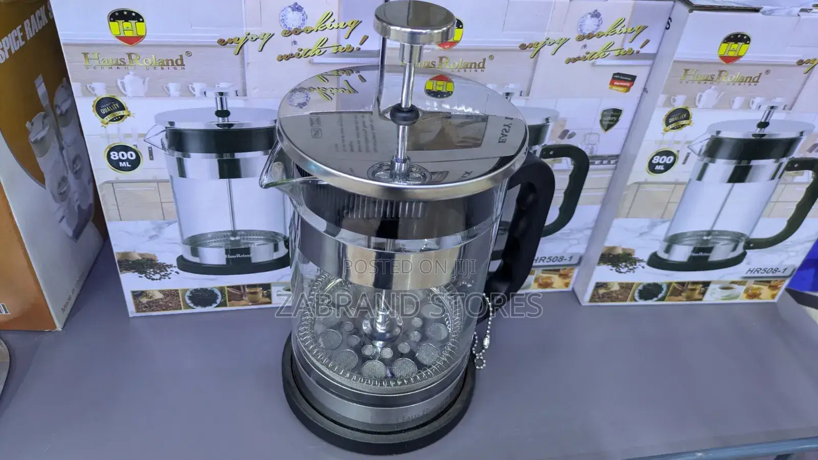 Glass Coffee Plunger 800ml