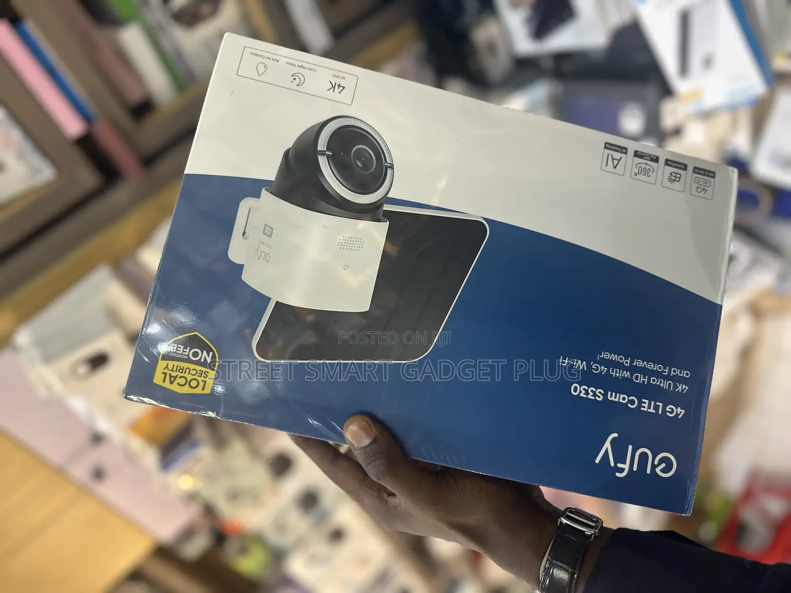 Eufy Security 4g Cam S330 Cellular Security Camera Outdoor