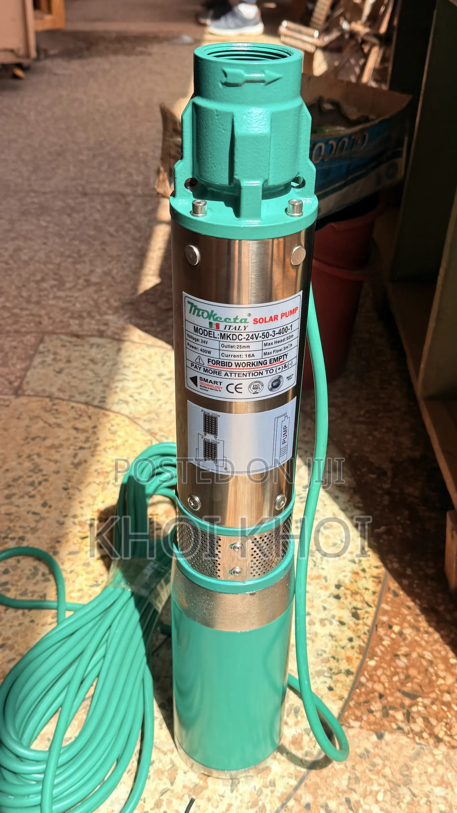 Solar Submersible Pump 50m Mokeeta