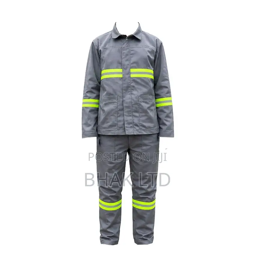Two Piece Grey Khaki Overall